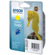Картридж Epson T0484 (C13T04844010) желтый струйный оригинальный
