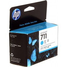 Картридж HP 711 CZ130A синий струйный оригинальный